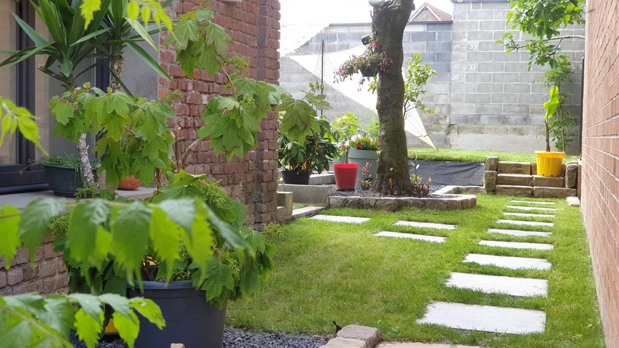 Gary Suite - Studio Cosy, Spa Et Jardin Privatif A 4 Min De Cambrai Awoingt Esterno foto